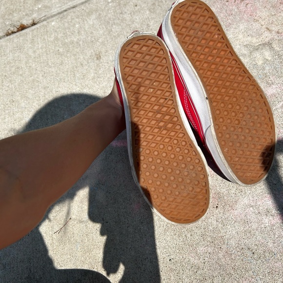 Red Vans - Picture 2 of 4